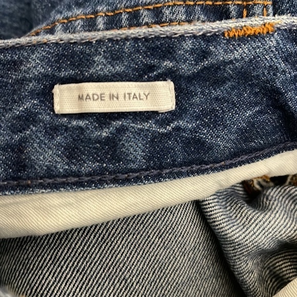 Closed Denim Made In Italy Pedal Pusher Raw Hem Jeans Size EUR 36 US 23 - Picture 8 of 10